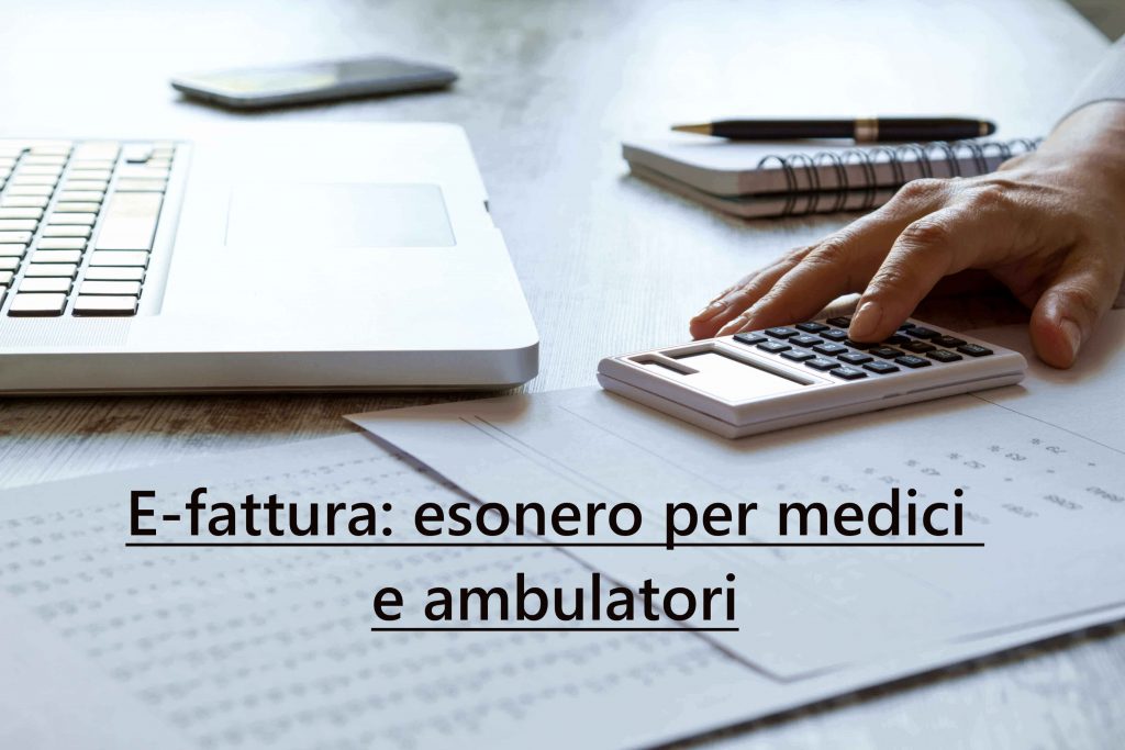 Fatturazione-elettronica-esonero-medici-ambulatori