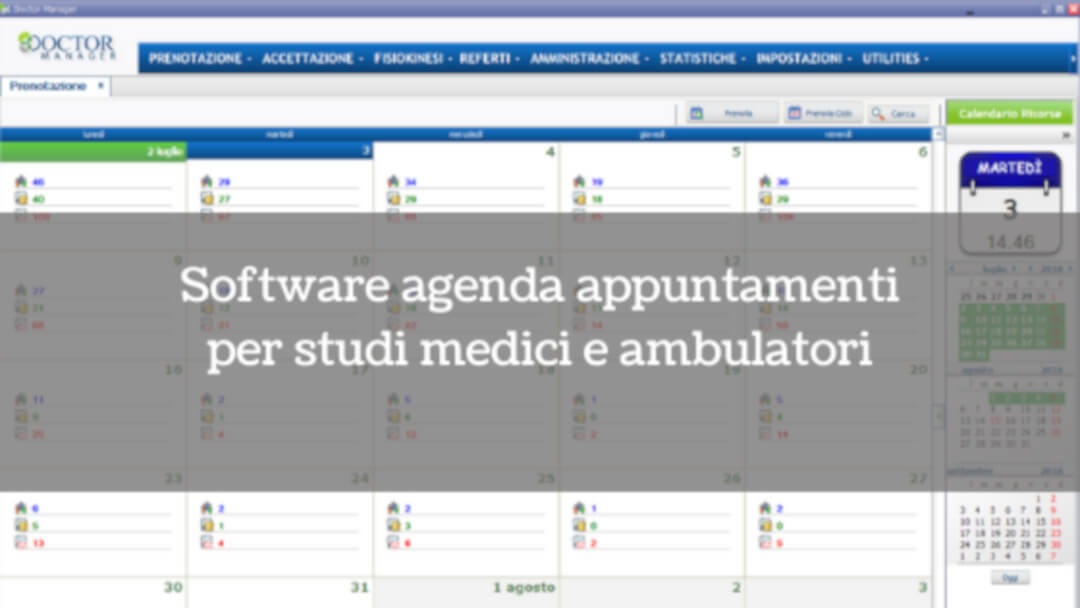 software-agenda-appuntamenti-studi medici-ambulatori
