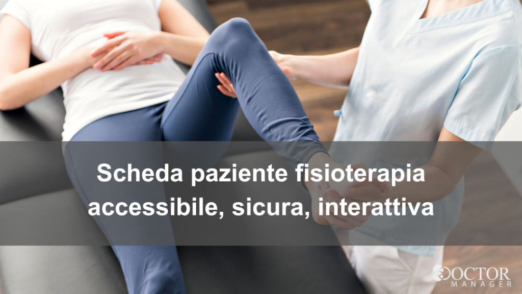 scheda paziente fisioterapia
