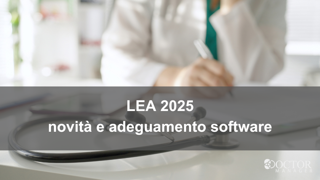 LEA 2025 novità e adeguamento software